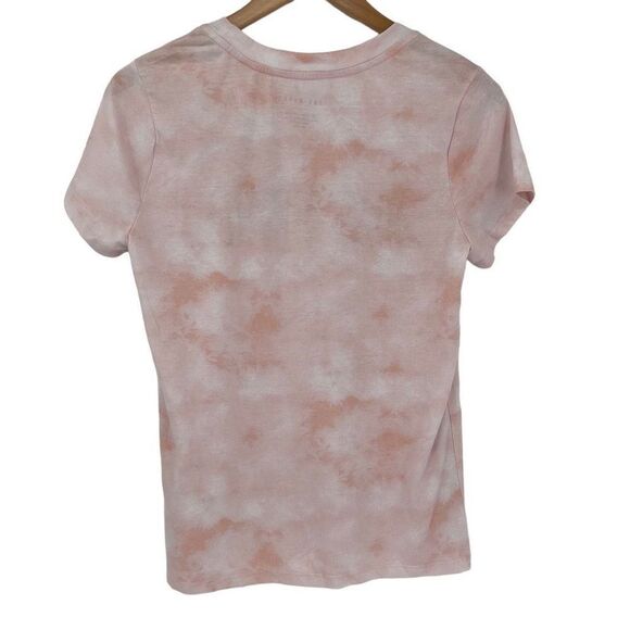 NWOT Rae Dunn Bridesmaid Graphic T-Shirt Matching Scrunchie Pink Tie Dye Small - Picture 2 of 5